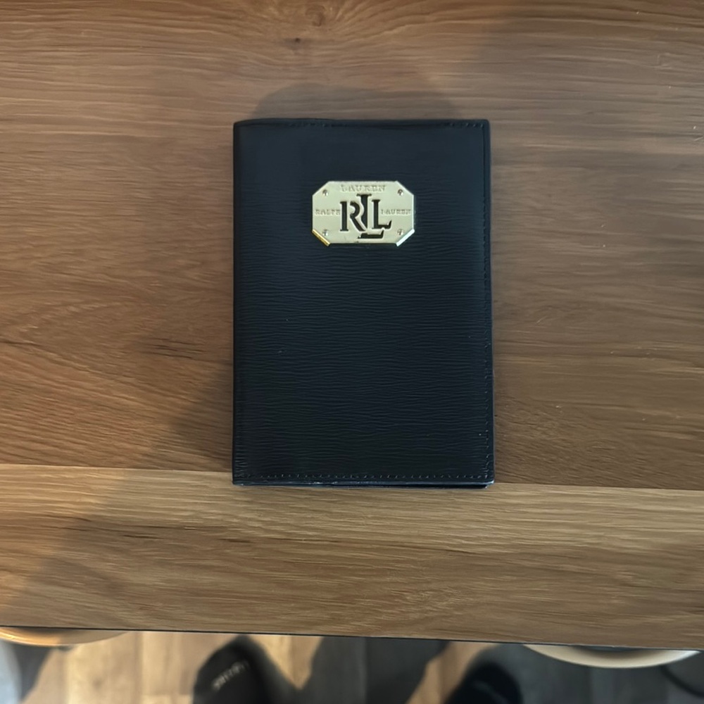 Ralph Lauren Blue Passport Holder